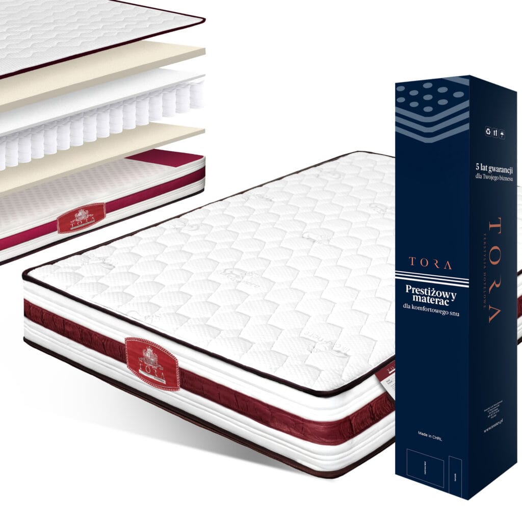 Materac 120x200 H3 Soft 20 cm – kieszeniowo-sprężynowy