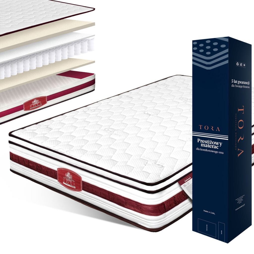 Materac ProSoft 120x200 H3 25 cm – kieszeniowo-sprężynowy
