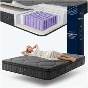 Materac Dual Comfort 120x200 kieszeniowo sprężynowy DWUSTRONNY H3 i H4 premium