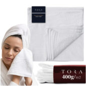 ręcznik do twarzy 30x30 cm biały zestaw 10 sztuk 400 gsm