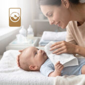 ręcznik dla niemowląt 30x30 cm hipoalergiczny bawełniany