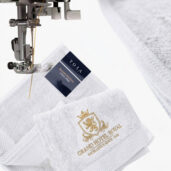 ręcznik hotelowy 30x30 cm haft logo jakość premium